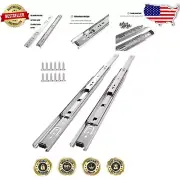 Heavy-Duty 22 Inch Ball Bearing Drawer Slides with Full Extension Functionality