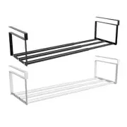Under Shelf Rack Partition Under Cabinet Shelf for Cupboard Wardrobe Pantry