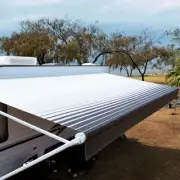 Vinyl roof only to suit 13' roll-out awning Charcoal CARAVAN TRAVEL RV POP TOP 4