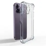 For iPhone 16 Pro transparent silicone case