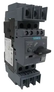 Siemens 3RV2811-1CD10 Circuit Breaker SIRIUS 3Pole S00 690VAC 2.5A for XFRMR NEW
