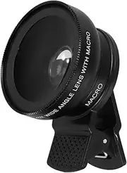 HOODANCOS 1 Wide Angle Macro Lens Set Clip on Phone Camera Lens for Smartphones Attachment