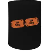 Alcohol Stubby Holder - Gun Show - Funny Novelty Birthday Gift Joke Beer Can Bottle Coolie
