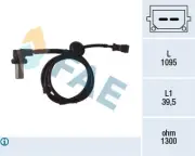 FAE 78062 Sensor, wheel speed for AUDI,VW