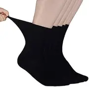 6Pairs Mens MEN Cotton Medical Circulation Diabetic LOOSE TOP SOCKS size 6-11