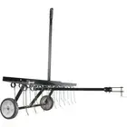 Agri-Fab 45-0294 40in Tow Behind Lawn Dethatcher 20 Durable Spring Steel Tine...