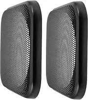 NOLITOY 2pcs Subwoofer Mesh Speaker Covers for Car Speakers Easy Installation Waffle Protector for Vehicle Audio Systems