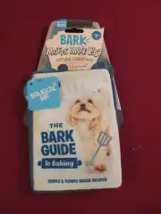 BARK Mutts Have List "The Bark Guide To Baking" Crinkle Book. 4 Pages