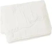 Gelato Pique PSGG252852 Women's OWHT SD Ribbon Logo Mattress Pad (Semi Double), OWHT, SD