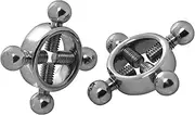 Master Series Rings of Fire Stainless Steel Nipple Clamp Set