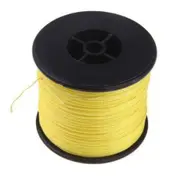 500M 100LB Super Dyneema Strong Braided Fishing Line Yellow