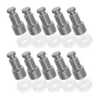 10 Sets Float Valve Accessories Pressure Cooker Parts Regulator Gauge Fastener