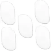 AUTSUPPL Home Cosmetic Puff 5pcs Silicone Makeup Sponges Reusable Beauty Tools Non-absorbent Feature