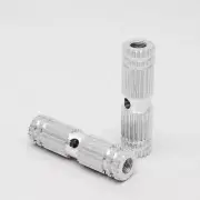 2 PCS Silver Alloy Foot Pegs for Fixed Gear Bike Bicycle Axle