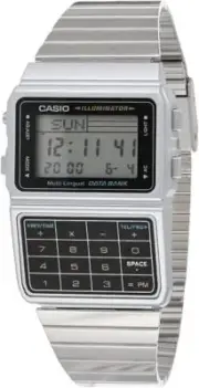 NEW CASIO DBC-611-1 Data Bank Classic Series Illuminator Telememo Men's Watch