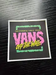 Vans Off The Wall Skateboarding Sticker Shoe Logo Decal Waterproof & Durable #48