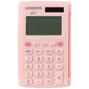 J.Burrows Recycled Pocket 8 Digit Calculator Pink