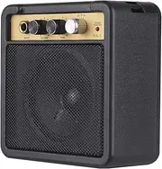 SIUKE Mini Guitar Amplifier Amp Speaker 5W with 6.35mm Input 1/4 Inch Headphone Output Supports Volume Tone Adjustment Overdrive,Guitar amp 5W,Amplifier