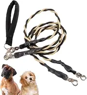 Dog Leads,Elastic Leads Double Rope - Heavy Duty Comfortable Strong Pet Accessories for Park Training Beach Comfort Walks Improved Safety Pulling Outdoor