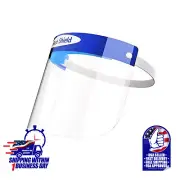 CLEAR FACE SHIELD: FULL FACE PROTECTION, ANTI-FOG, LIGHTWEIGHT