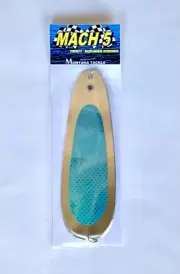 Montana Tackle "MACH 5" Kokanee / Trout Trolling Dodger: "BLUE PRISM"
