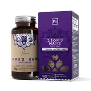 Focus Supplements Lion's Mane (1000mg) 1 Bottle (180 Capsules)