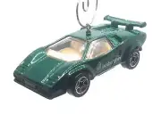 Christmas Ornament for Lamborghini Countach LP 500S Green