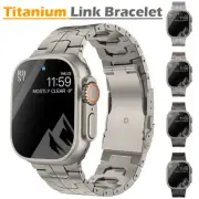 Titanium Bracelet Band Strap for Apple Watch 10 9 8 7 6 SE Ultra 2 42/45/46/49mm