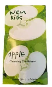 Wen Kids Apple Cleansing Conditioner New Contains (8) 2 fl oz Packets Chaz Dean