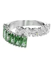 [Swarovski] Matrix Ring in Green