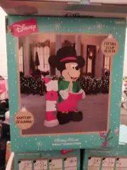 Disney 7-ft Lighted Mickey Mouse Christmas Inflatable Noel Fast Shipping
