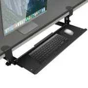 Under Desk Keyboard Tray Computer Drawer Typing Mouse Storage Rack Table Tray