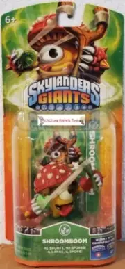 Skylanders Giants Series 2 SHROOMBOOM Figure Trading Card Activision Video Game