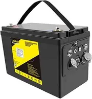LiitoKala 12.8v 150AH lifepo4 Battery with LCD Display 12V 150Ah for RV Xenon Light Solar Energy Storage Inverter 14.6V20A Intellectual Robots E-Walker with Charger