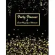 Party Planner and Event Organizer Notebook: Event Planner Organizer, Holiday Party Planning Management, Calendar, To-Do List, Decor Idea, Guest List,