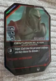 Battlestar Galactica CCG Centurion Slayer 108/175 Foil Promo WizKids 2006 F.R.S!