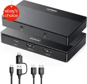USB Audio Video Capture Card 720P RCA AV to USB Converter for VHS VCR DVD PC Mac