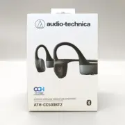 Audio-Technica ATH-CC500BT2 BK BoneConduction Wireless Bluetooth Earphones Japan