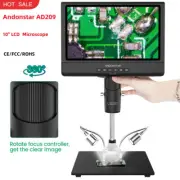 Andonstar AD209 10" LCD Digital Microscope 2MP for Phone Repair Art Miniature