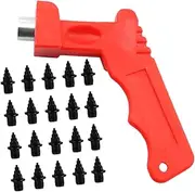 [Abbraccia] 20x Track Shoe Spikes with Wrench Track Spikes for Middle to Long Distance Running