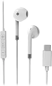 Laser USB C Earphones, Wired Headphones with Microphone and Volume Control, Stereo Wired EarphonesCompatible with Latest iPad Pro Samsung Galaxy S21 S22 Google Pixel 5/4/4XL
