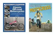 How To Restore Classic Off-Road Motorcycle & Birth Of Motocross TWO BOOK SET