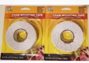 Set of 2 Super Glue Double-Sided Foam Mounting Tape Pre-Cut Tabs Acid Free -L3