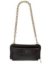 Italian Leather Wallet On Chain