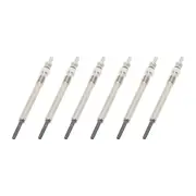 6 x Bosch Glow Plugs for Peugeot 407 SV HDi 2.7L DT17TED4 V6 24V 06-11