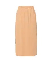 crepe midi skirt 1,2 Nude