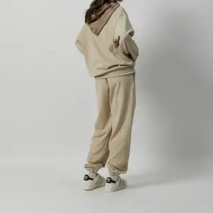 Adidas MC Hoodie L 女 米色 休閒 造型 連帽 帽T 長袖 IW9412
