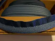 STITCHED CLOTH HEADLINER WINDLACE BLUE TOP QUALITY 1/2 INCH CORE 40 FEET