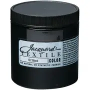 Jacquard Textile Color Fabric Paint 8oz-Black