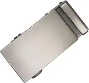 [Glamexx24] Belt Buckle Men's Belt Replacement Buckle Ratchet Automatic Belt Buckle Belt Accessories Suitable for Width 35 mm Belt, lightgrey, Einheitsgröße